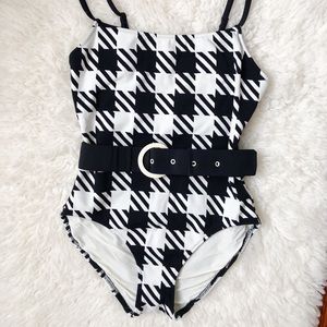Solid & Striped Belted Nina Swimsuit